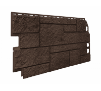 Фасадные панели ОПТИМА, Песчаник, темно-коричневый