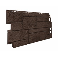 Фасадные панели ОПТИМА, Песчаник, темно-коричневый