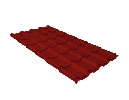 Профиль волновой камея 0,45 PE RAL 3011 коричнево-красный