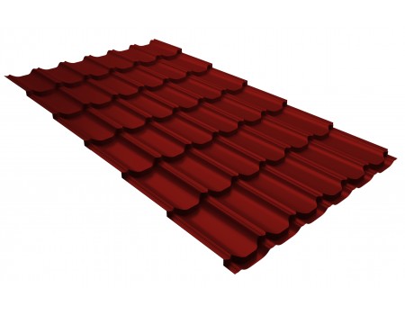 Профиль волновой квинта плюс 0,45 PE RAL 3011 коричнево-красный