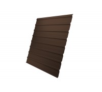 Профнастил С10A Grand Line 0,5 Rooftop Matte RAL 8017 шоколад