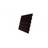 Профнастил С20А 0,5 GreenCoat Pural BT RR 887 шоколадно-коричневый (RAL 8017 шоколад)