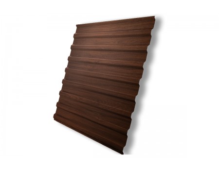 Профнастил С20В 0,45 Print Elite Choco Wood