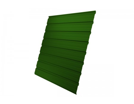 Профнастил С10В 0,45 PE RAL 6002 лиственно-зеленый