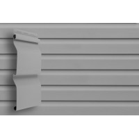 Сайдинг 3,66 двухслойный Grand Line D4 серый