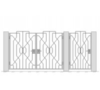 Ворота и калитка VK-5012
