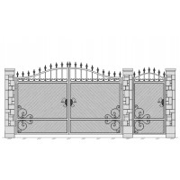 Ворота и калитка VK-5023