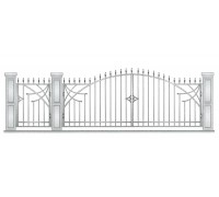Ворота и калитка VK-5039