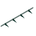 Снегозадержатель TEKTA трубчатый (круглый) L=3.0 метра, RAL 6005 (зеленый)