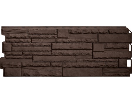 Панель Камень скалистый Эко (коричневый), 1,16 х 0,45м