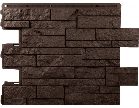 Панель ШотландияЭКО  (коричневый) - 0,8 х 0,59 м.