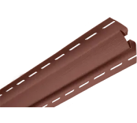 Угол внутренний для блокхаус, красно-коричневый,  3 м