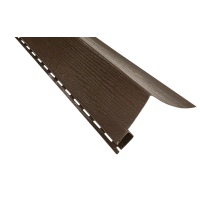 Околооконный профиль для фасадных панелей, коричневый, 3,6 х 0,175 м.