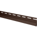 Планка финишная, коричневый, "Альта-профиль",  3 м