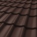 Металлочерепица СМ Классик Rooftop Бархат® RAL 8017 0.50