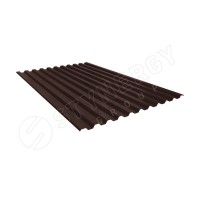 Профнастил С21 GRAPHITE45® RAL 8017 0.45 A